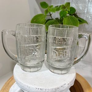 DAD'S vintage root beer barrel mugs